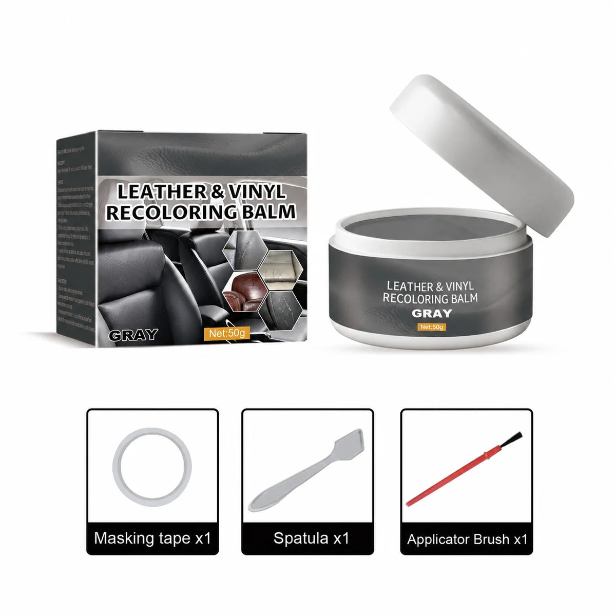 LeatherLuxe – Premium Leather Repair & Restoration Paste