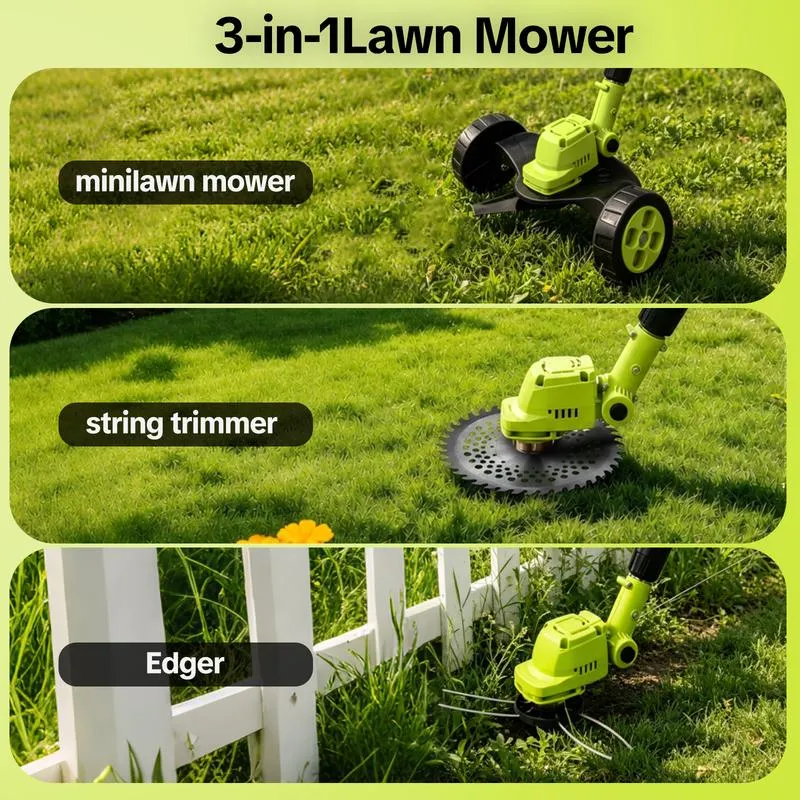 TrimPro – 3-in-1 Cordless Grass Trimmer