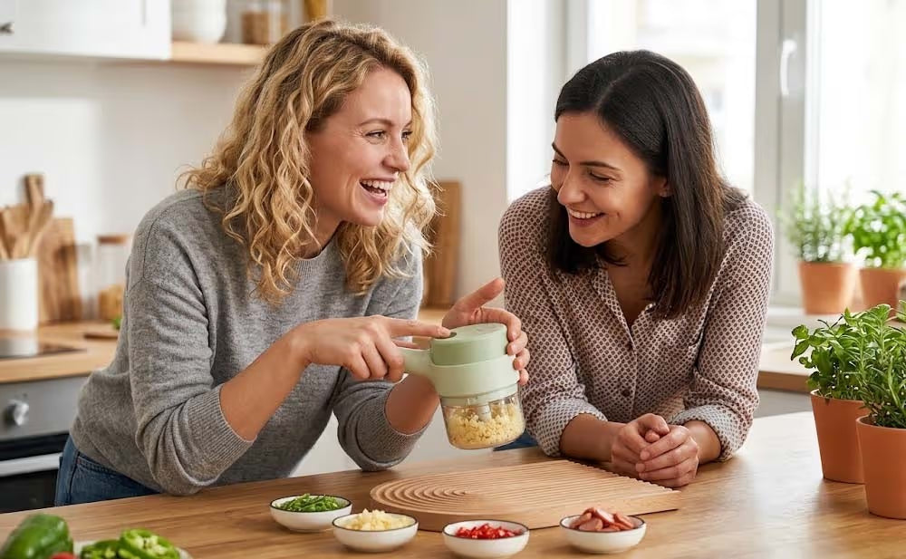 MinceNova – Wireless USB-Rechargeable Mini Food Chopper