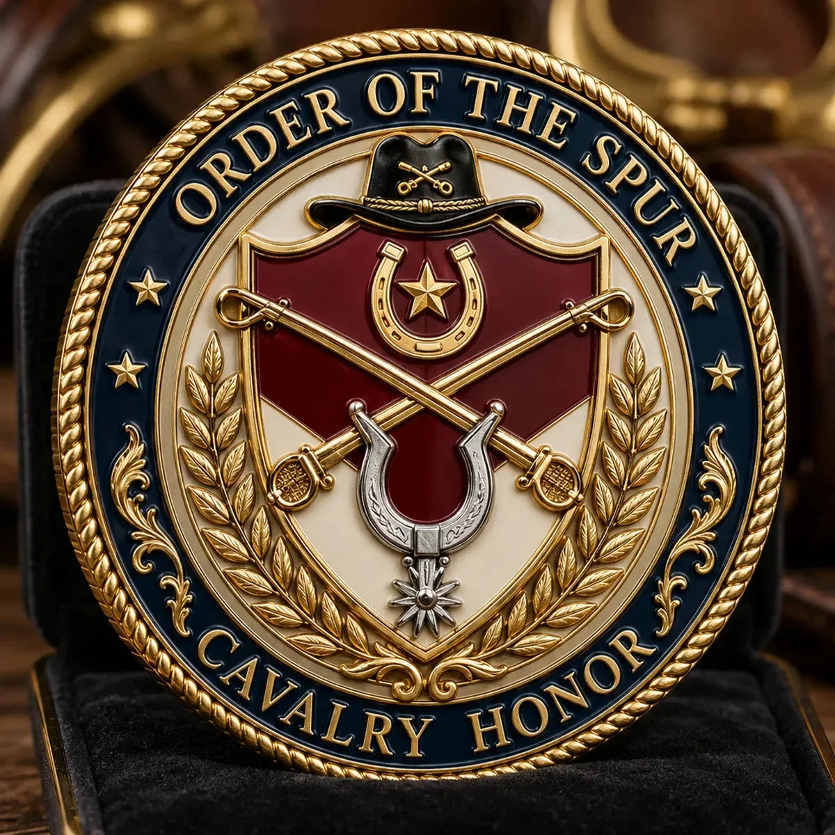 SpurRide – Earned Not Given Commemorative Medal