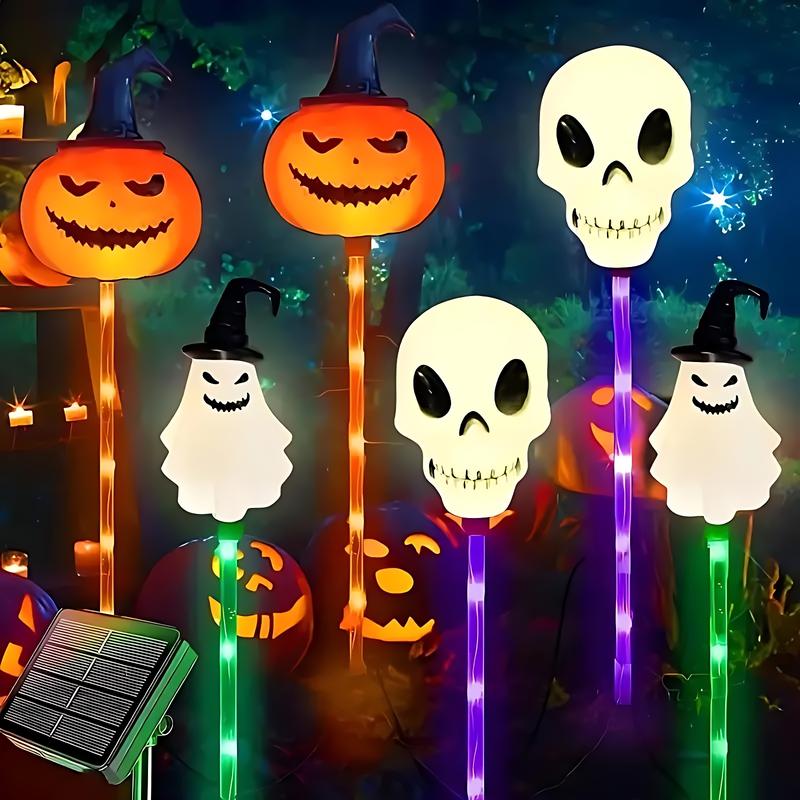 GraveGlow – Solar Halloween Pathway Light Collection