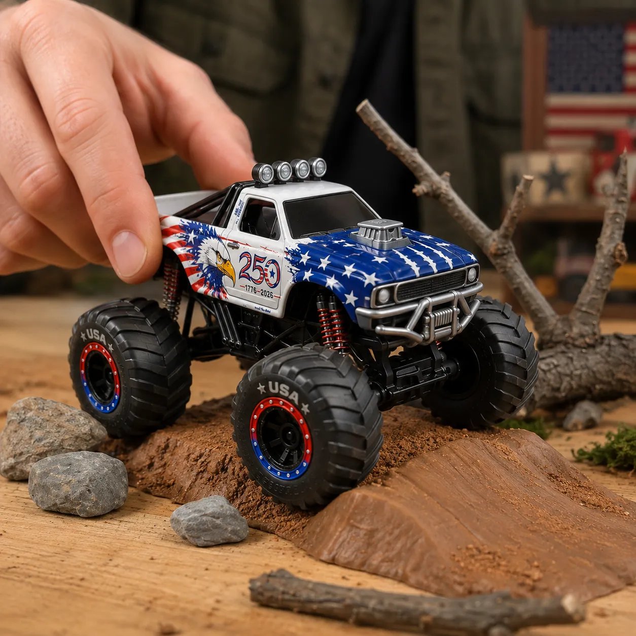 FreedomCrusher – 250th Anniversary Die-Cast Beast Rig