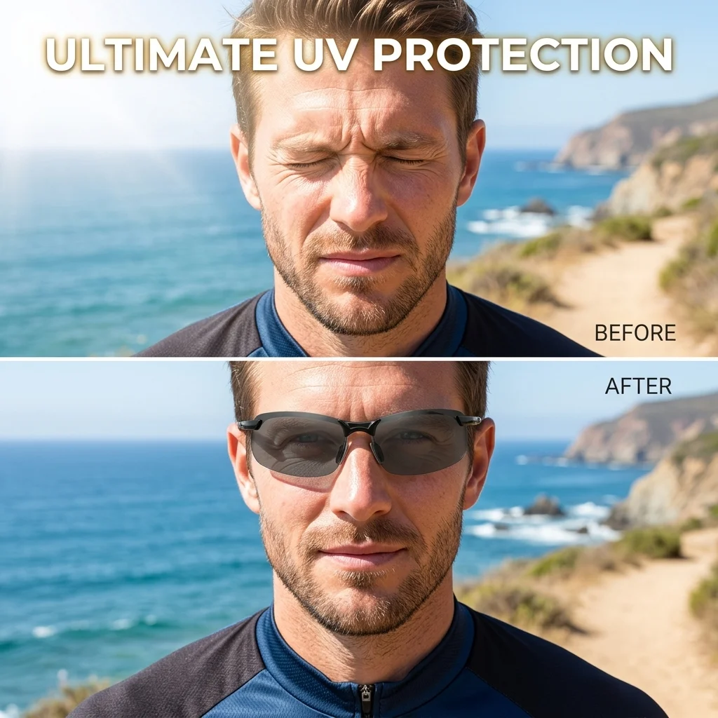 🕶️🕶️ High-Tech Smart Glasses: Offering protection against UV rays and blue light, these glasses also feature anti-glare and anti-reflective properties. The frame is dust- and wind-resistant, while the lenses are impact-resistant and shatterproof. Specif