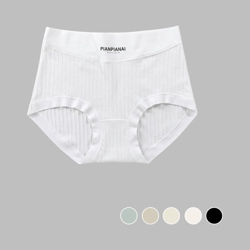 Velmira – High-Waist Ribbed Comfort Panties