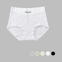 Velmira – High-Waist Ribbed Comfort Panties