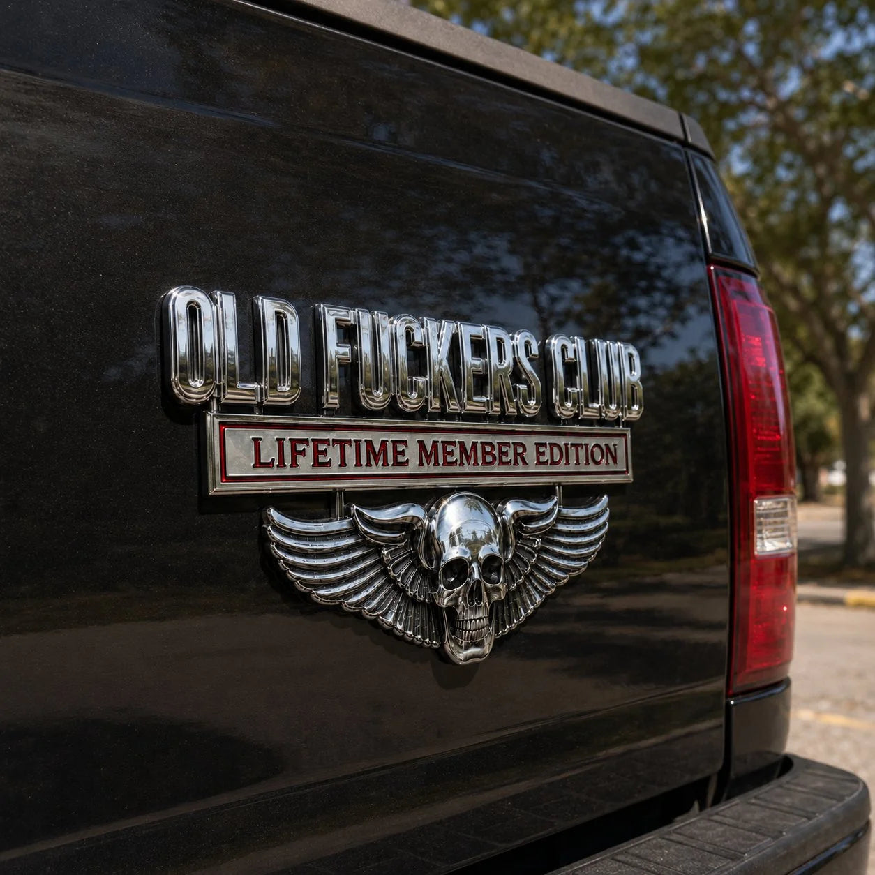 RoadLegend – Lifetime Member Metal Car Emblem