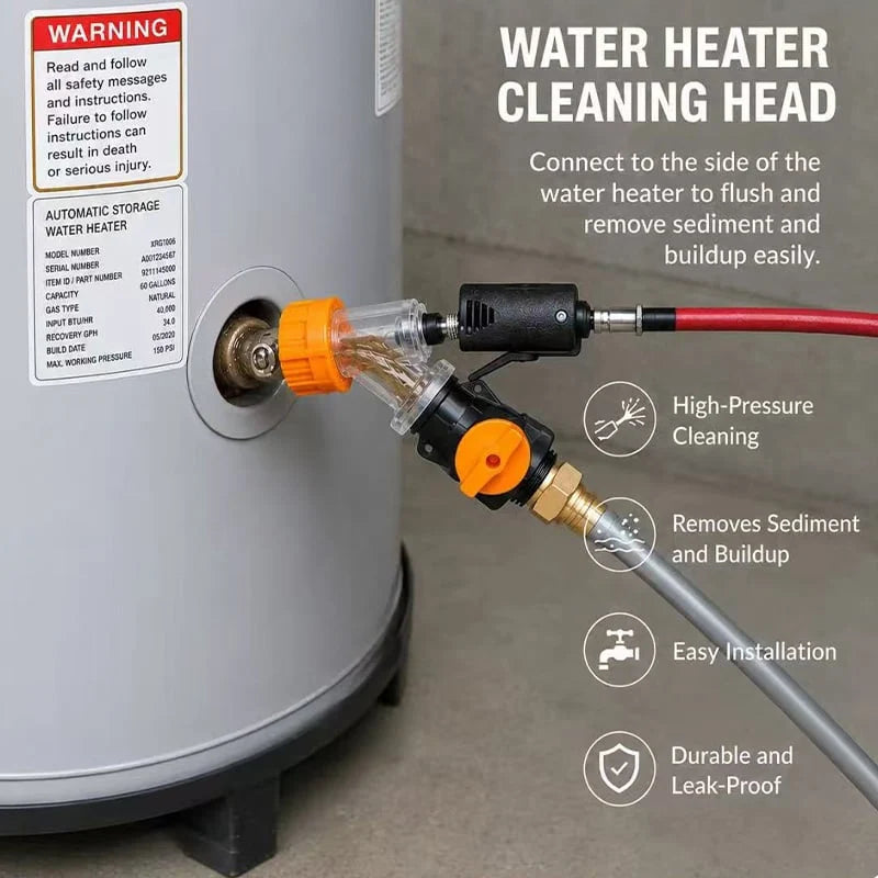 AquaForge – Heavy-Duty Water Heater Sediment Cleaner