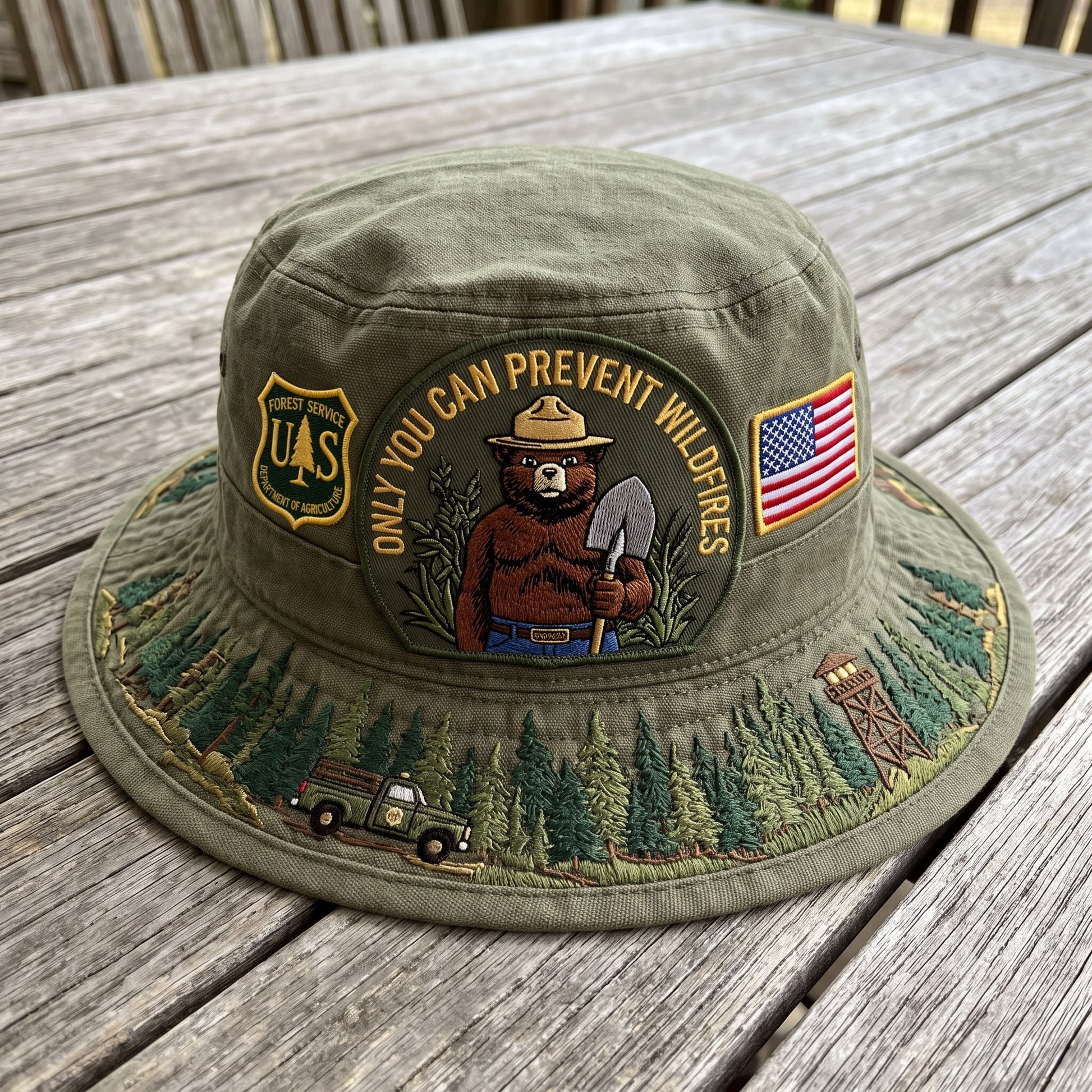 ForestGuard – Outdoor Wildfire Protection Boonie Hat