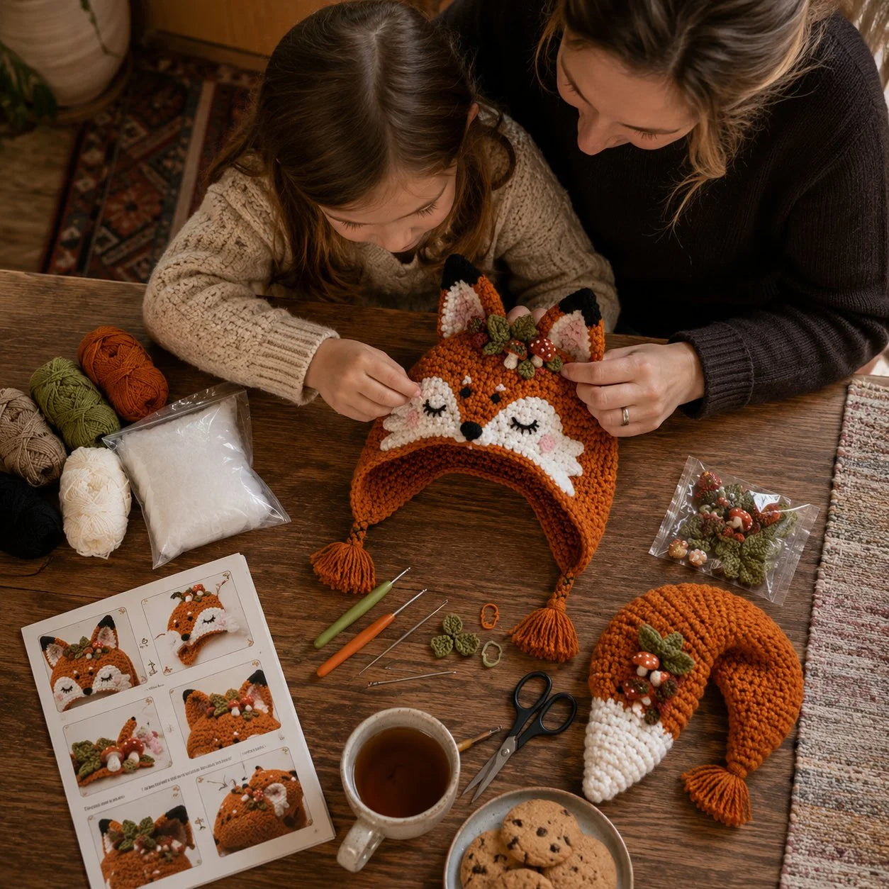 MystiKnit – Fantasy Hood Hat Crochet Kit