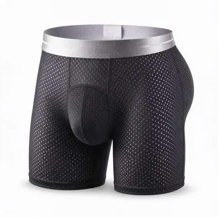 CoolGuard – Premium Ice Silk Leakproof Boxers
