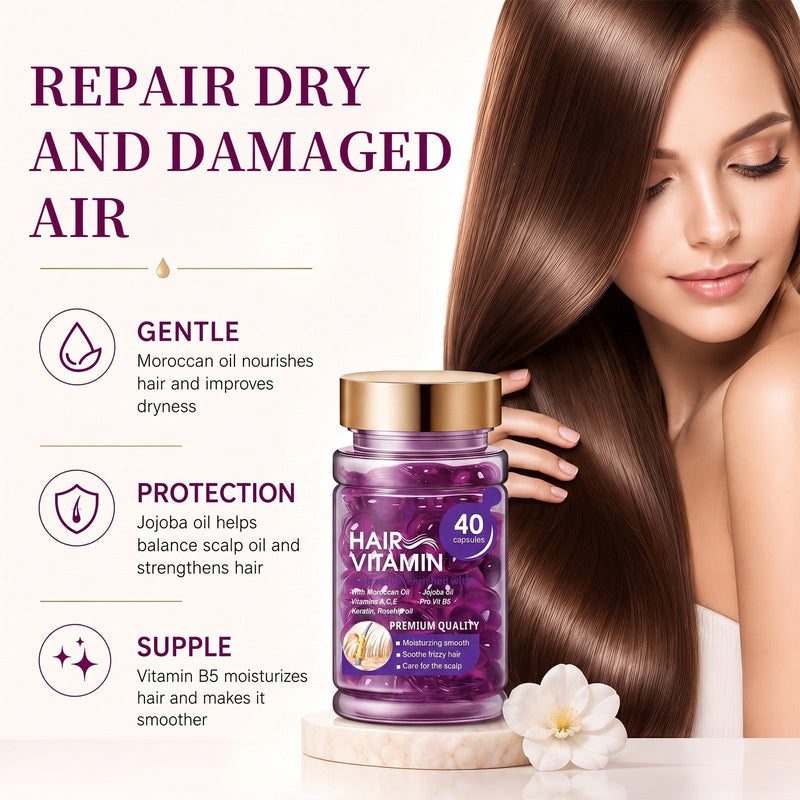 HairLuxe – Intensive Hair Smoothing Treatment Capsules