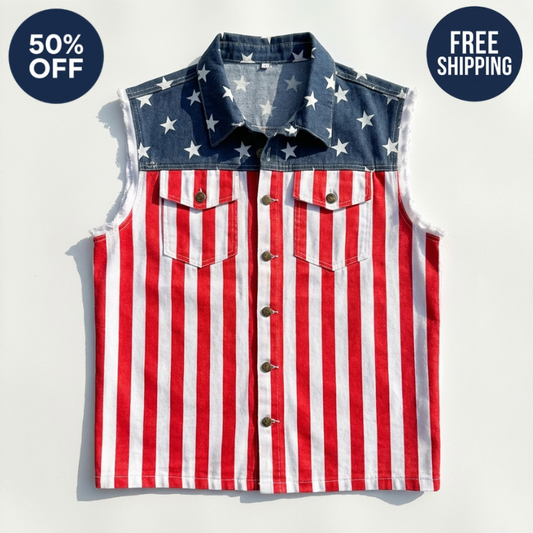 LibertyVest – American Flag Patriotic Vest