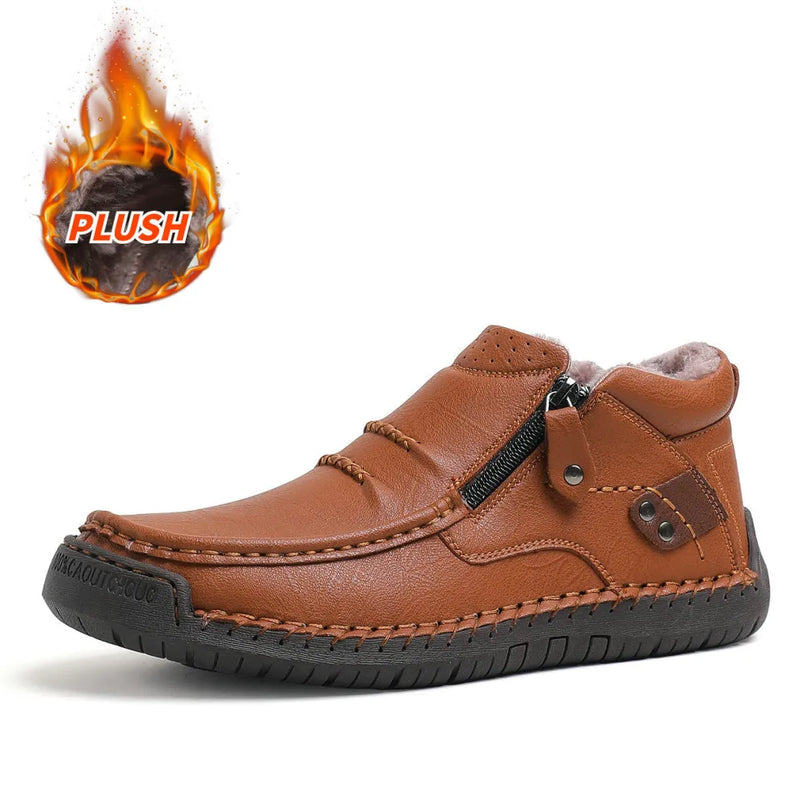 TimberCraft – Classic Genuine Leather Comfort Boots