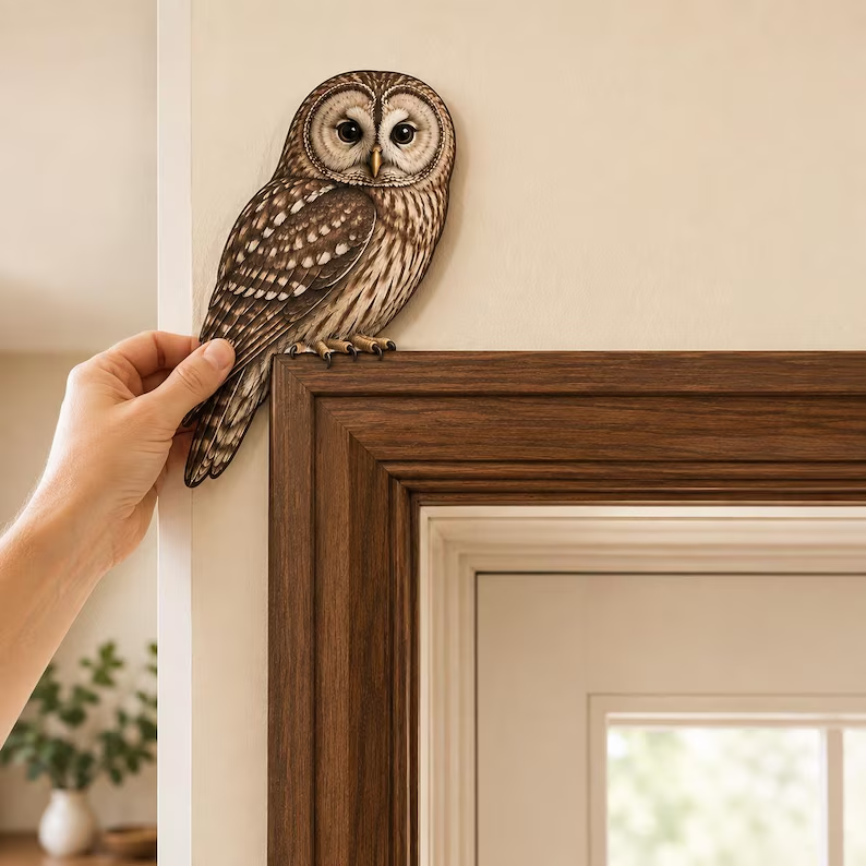 BirdsHaven – Woodland Birds Door Topper