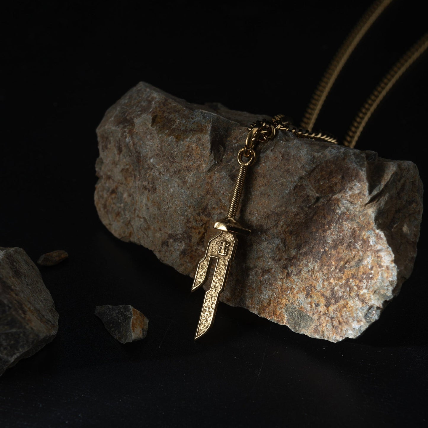 JJK - Inverted Spear of Heaven Necklace (Toji) - craftedbykaiyo