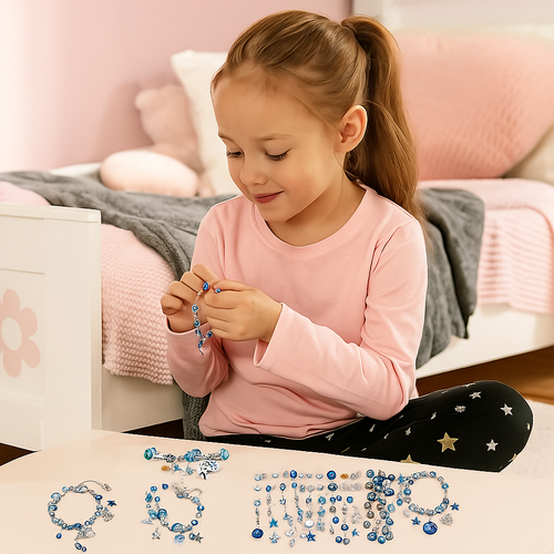 ArtisanCharm Kit – DIY Bracelet & Necklace Set