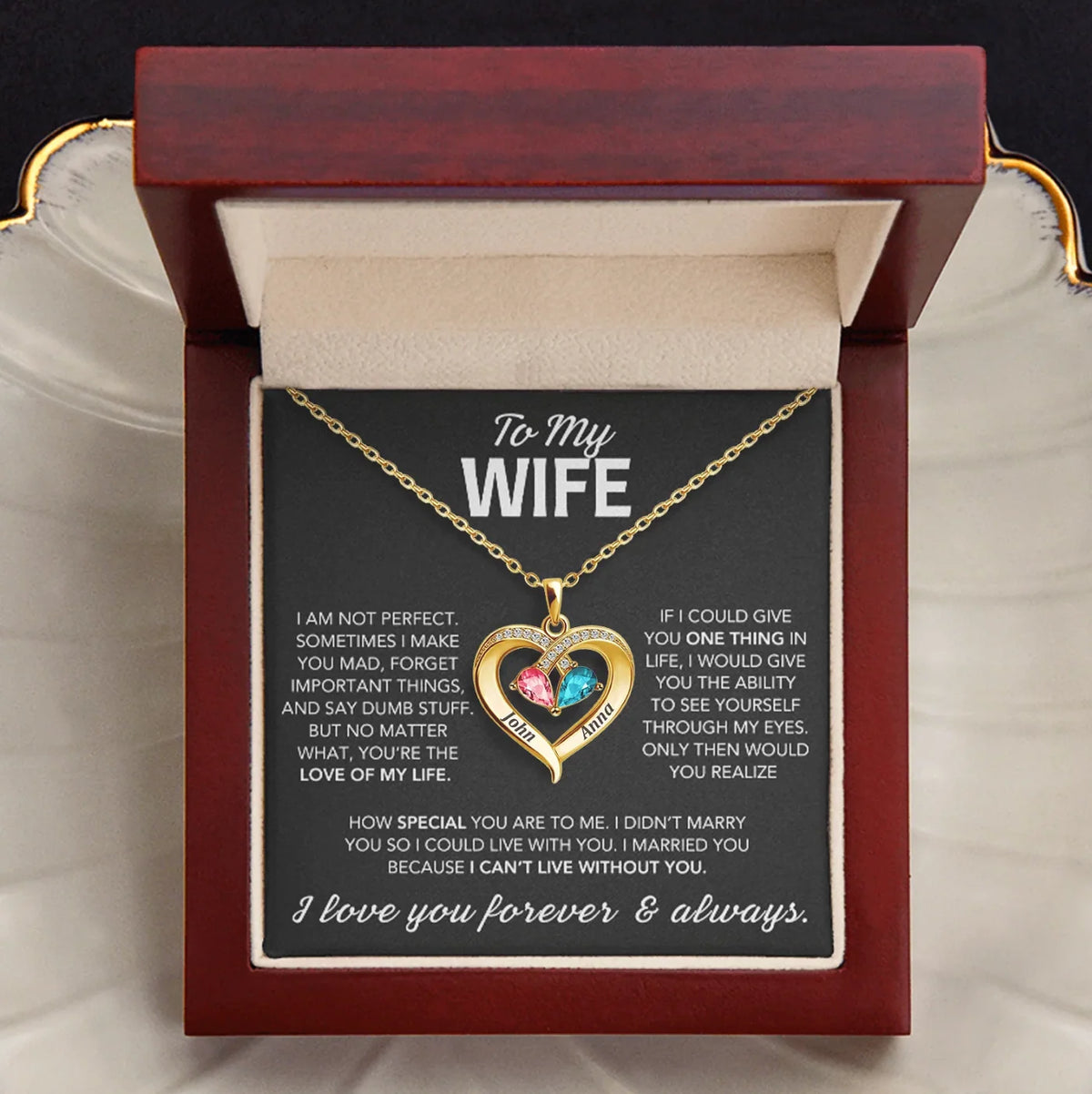 LoveScript – Personalized Family Name Necklace