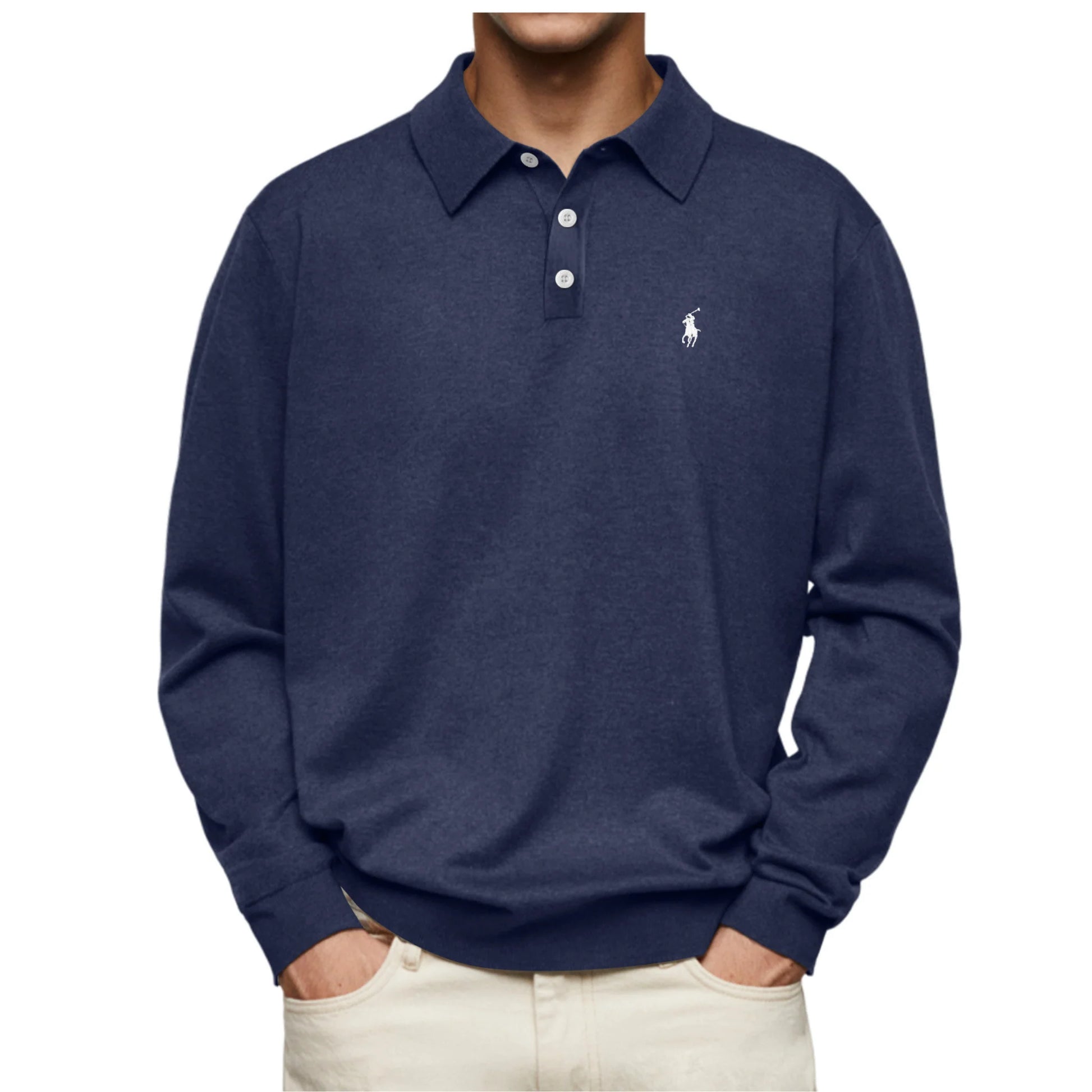 UrbanLuxe – Premium Long Sleeve Polo