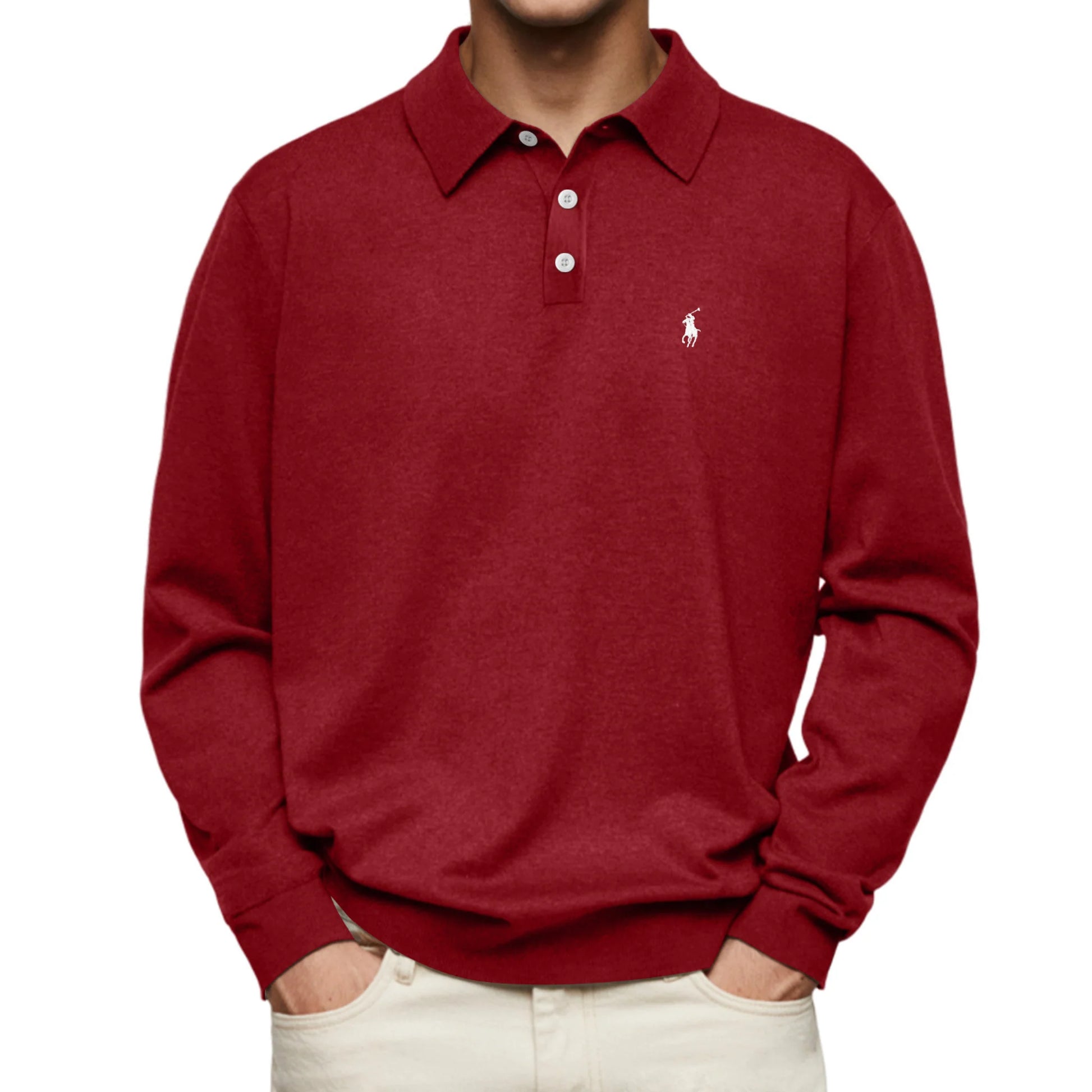 UrbanLuxe – Premium Long Sleeve Polo