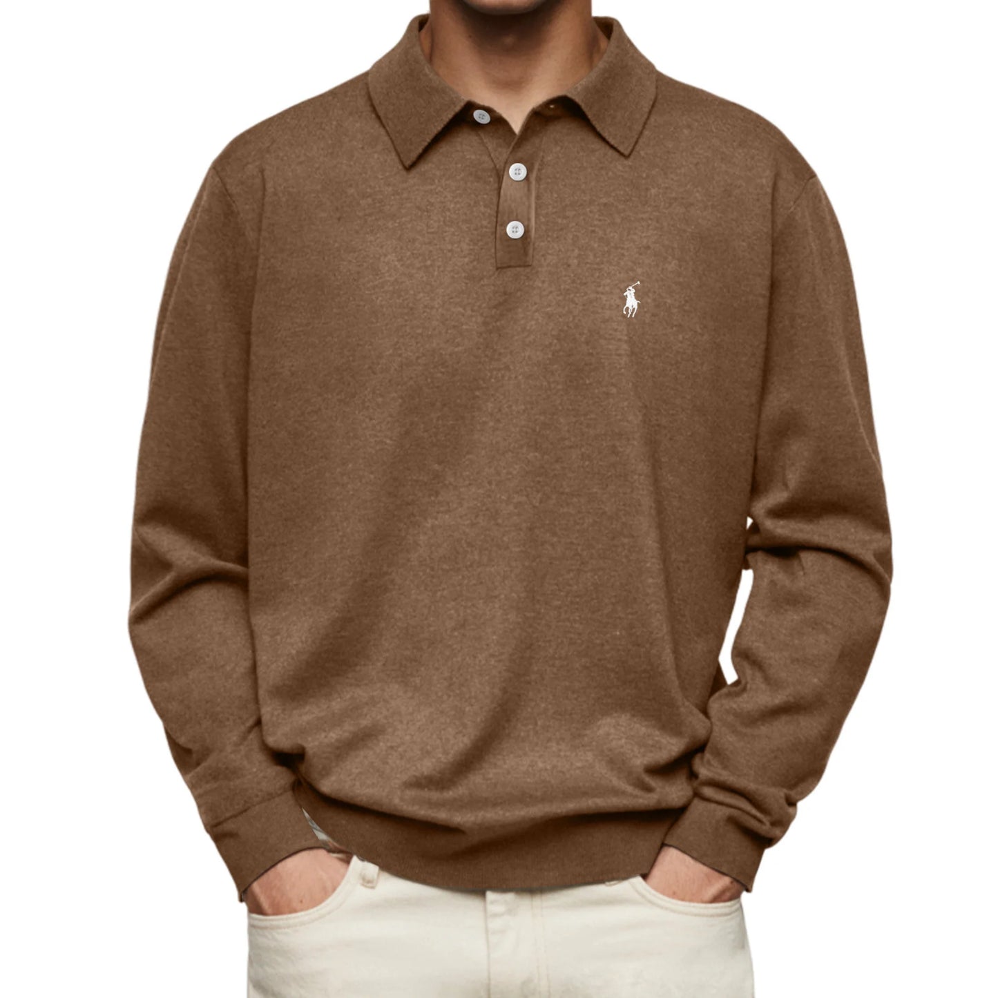 UrbanLuxe – Premium Long Sleeve Polo