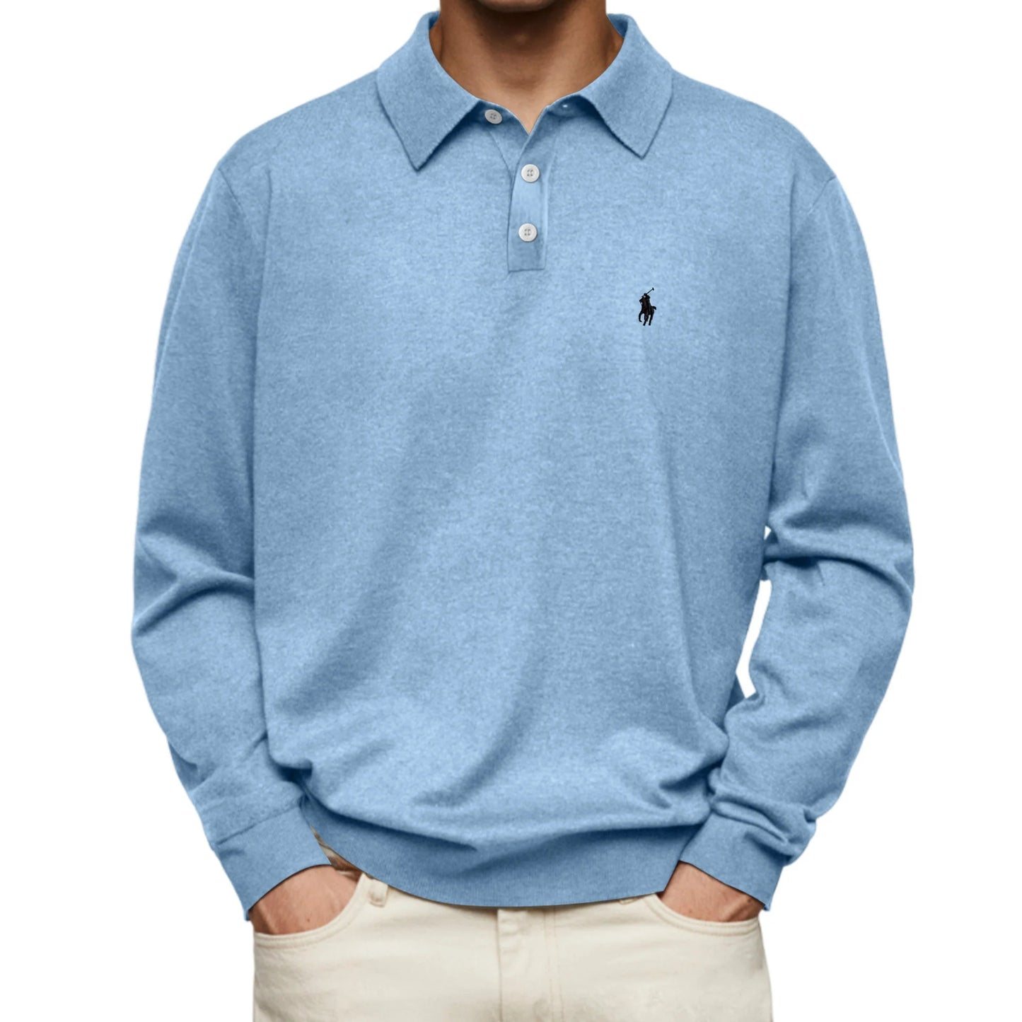 UrbanLuxe – Premium Long Sleeve Polo