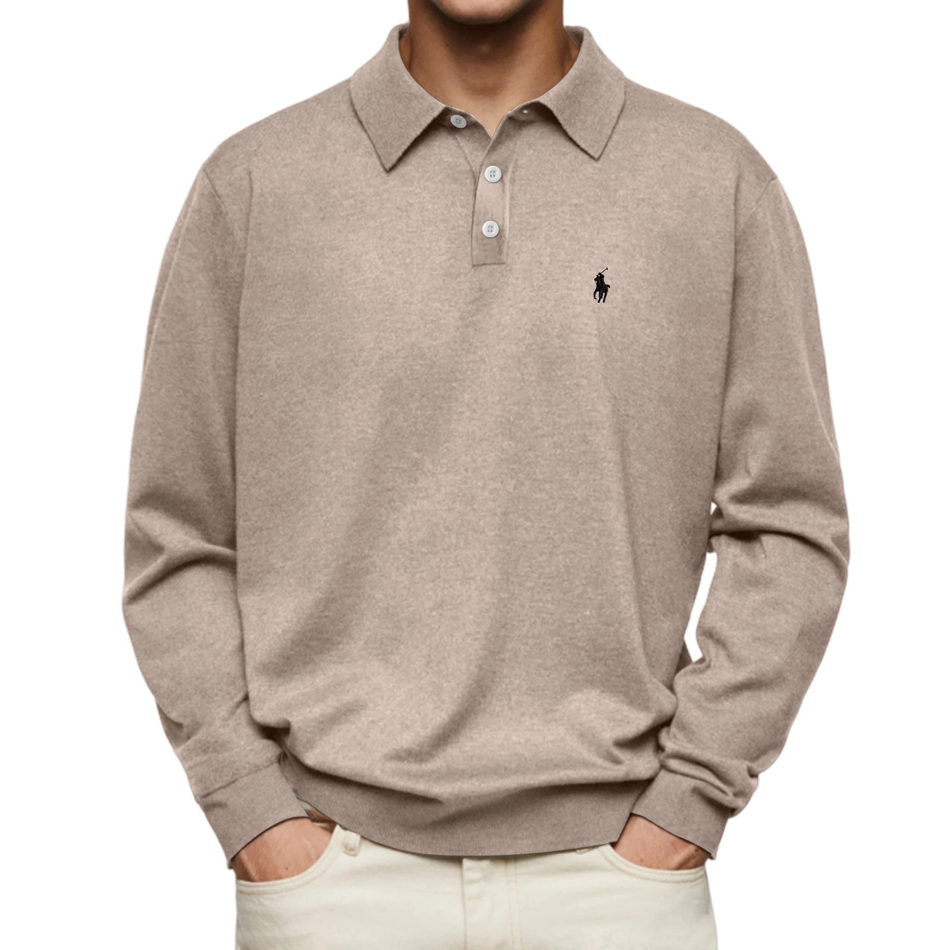 UrbanLuxe – Premium Long Sleeve Polo