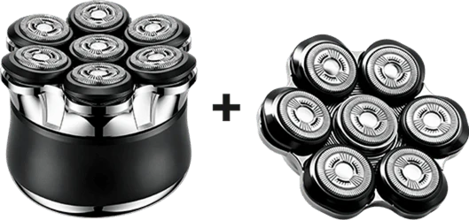 HydroCut – Waterproof Electric Rotary Shaver