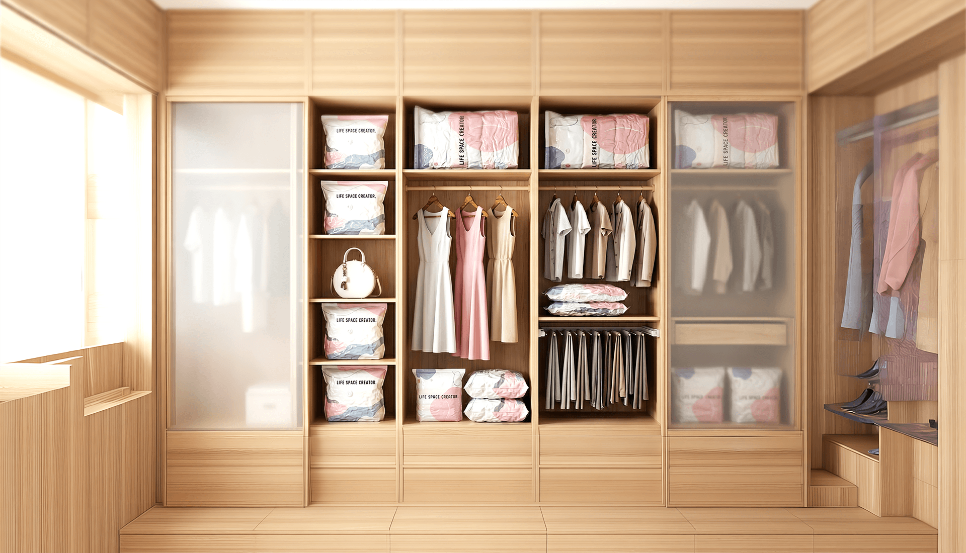 VacuFlex – No-Pump Closet Organizer Bags