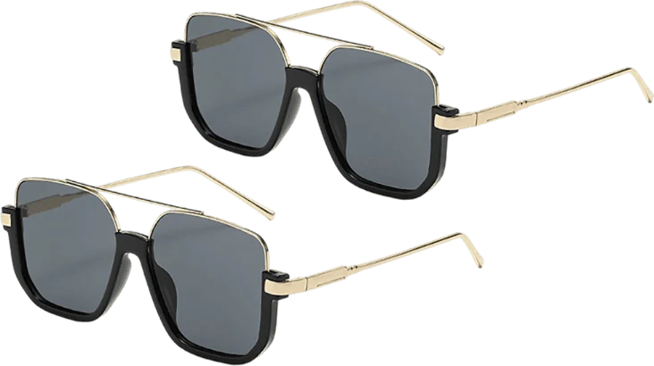 VisionForce – Retro Polarized Aviator Sunglasses