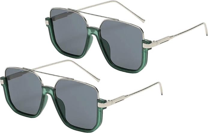 VisionForce – Retro Polarized Aviator Sunglasses