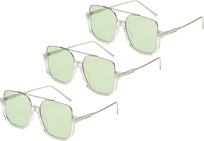 VisionForce – Retro Polarized Aviator Sunglasses