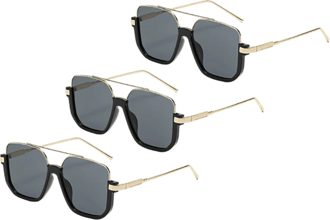 VisionForce – Retro Polarized Aviator Sunglasses
