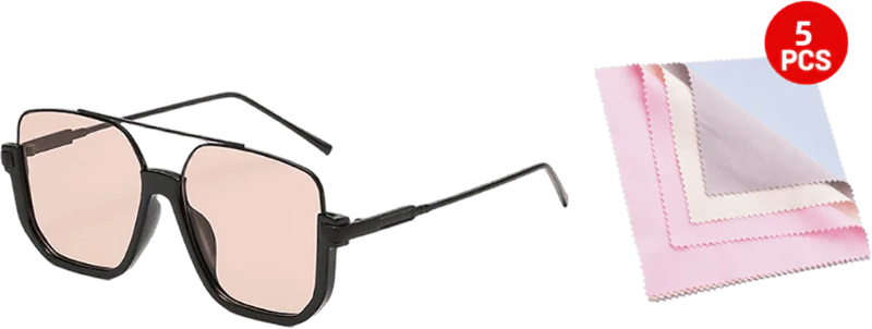 VisionForce – Retro Polarized Aviator Sunglasses