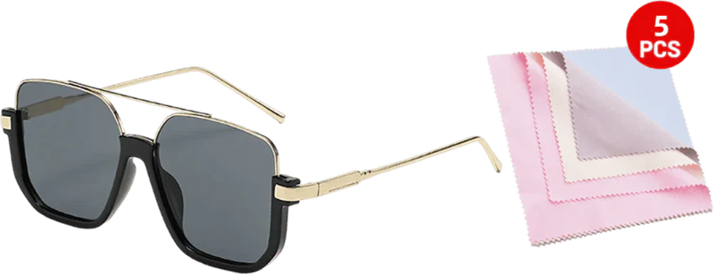 VisionForce – Retro Polarized Aviator Sunglasses