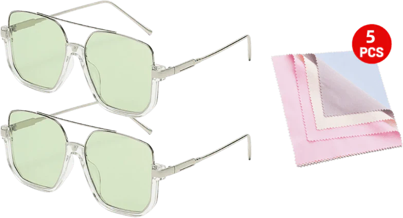 VisionForce – Retro Polarized Aviator Sunglasses