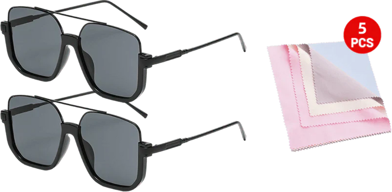 VisionForce – Retro Polarized Aviator Sunglasses