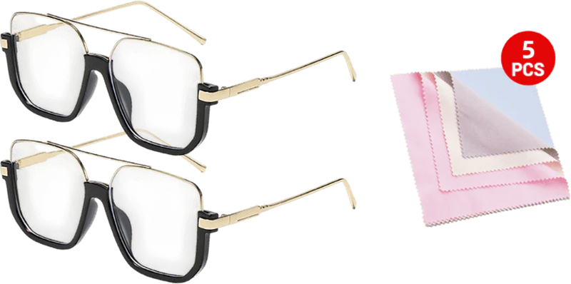 VisionForce – Retro Polarized Aviator Sunglasses
