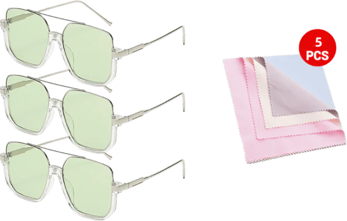 VisionForce – Retro Polarized Aviator Sunglasses