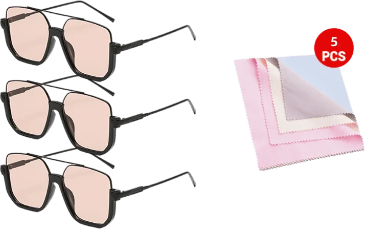VisionForce – Retro Polarized Aviator Sunglasses