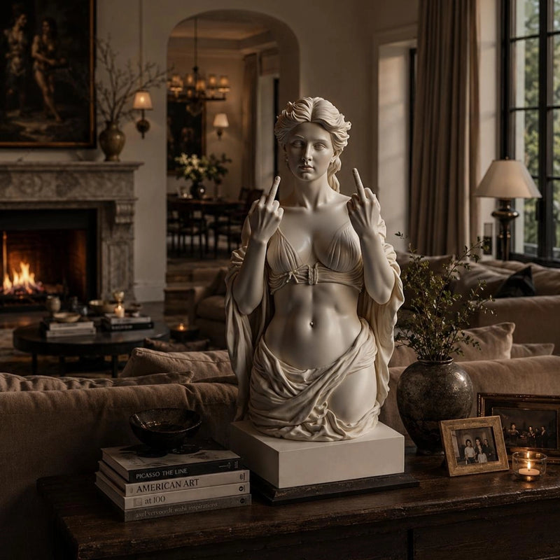 MoodMuse – “Talk to the Hand” Venus Figurine
