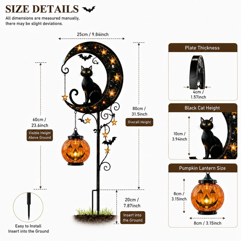 MoonGlow – Solar Halloween Garden Light