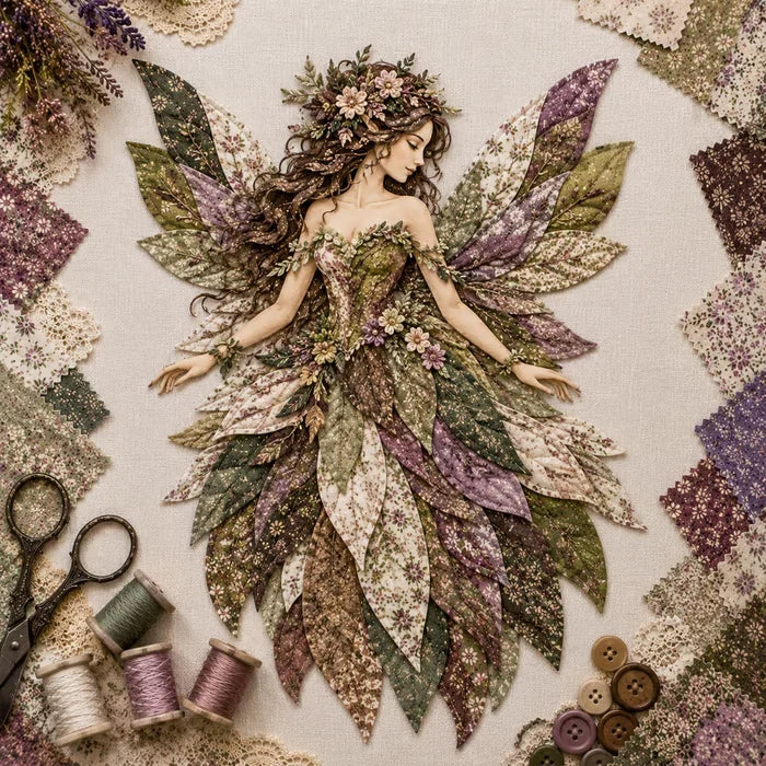 FioraCraft – Fairy Patchwork DIY Art Kit