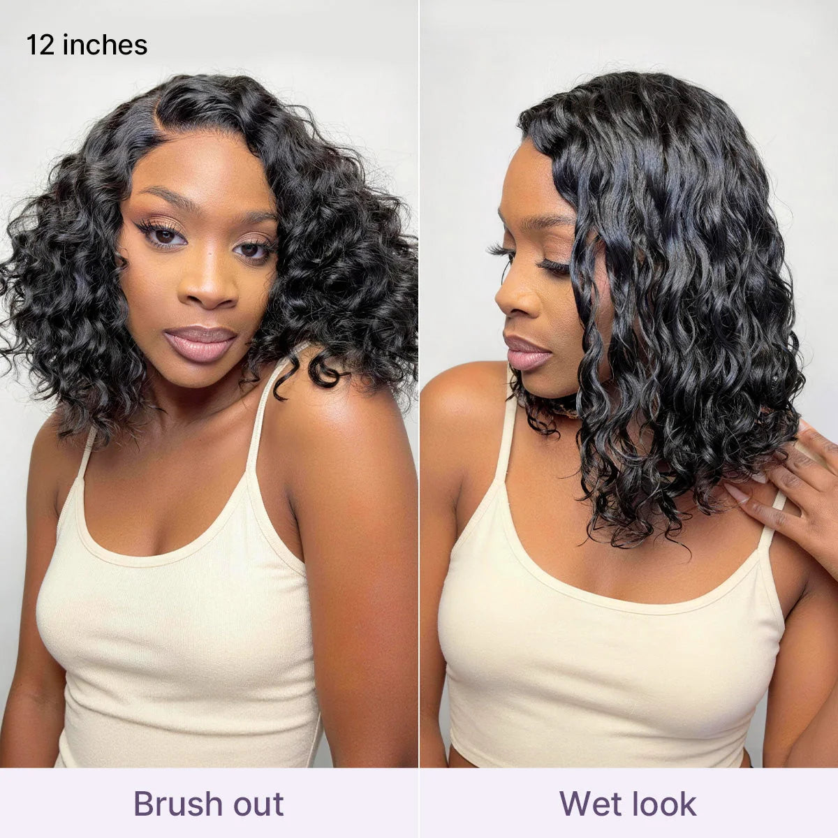 CurlLuxe – Ready-to-Go Glueless Curly Bob Wig