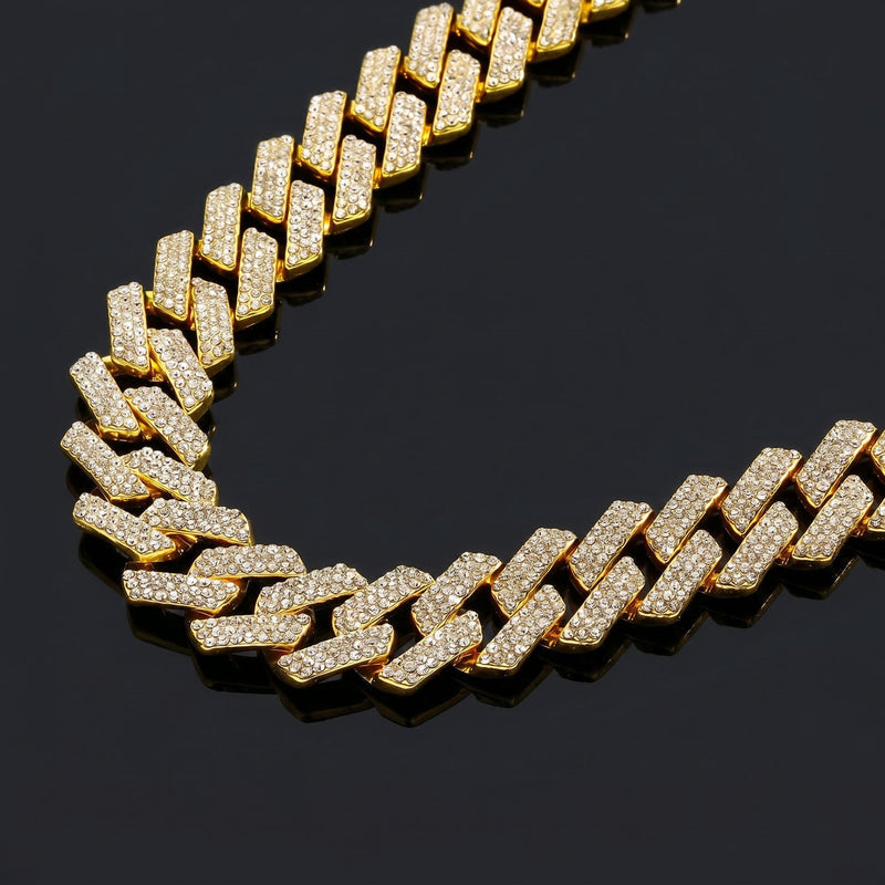 IceForce – Legendary Cuban Chain & Bracelet Set