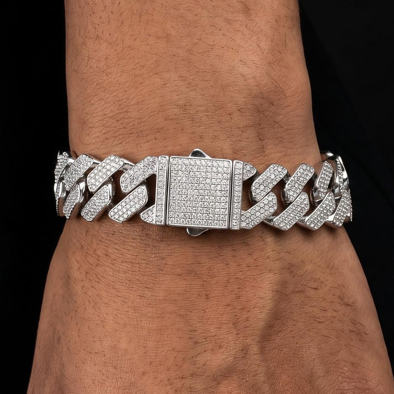 IceForce – Legendary Cuban Chain & Bracelet Set