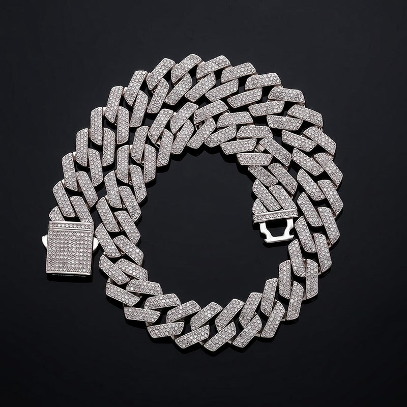 IceForce – Legendary Cuban Chain & Bracelet Set