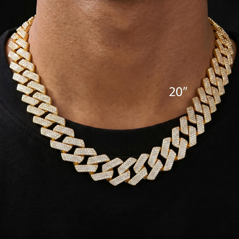 IceForce – Legendary Cuban Chain & Bracelet Set