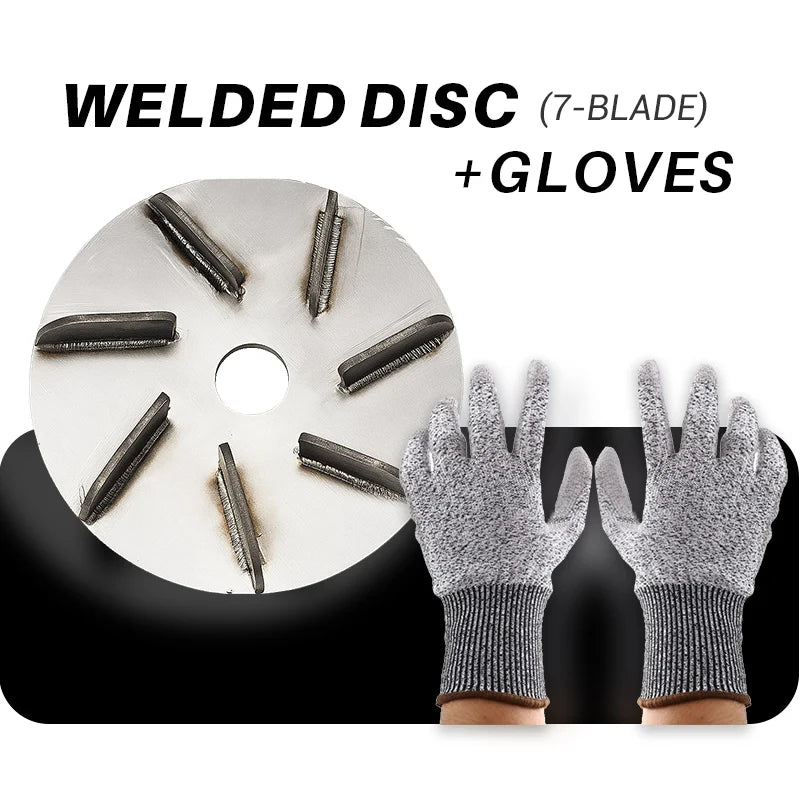 FarmEdge – Professional Pig Hair Removal Scraper Disc