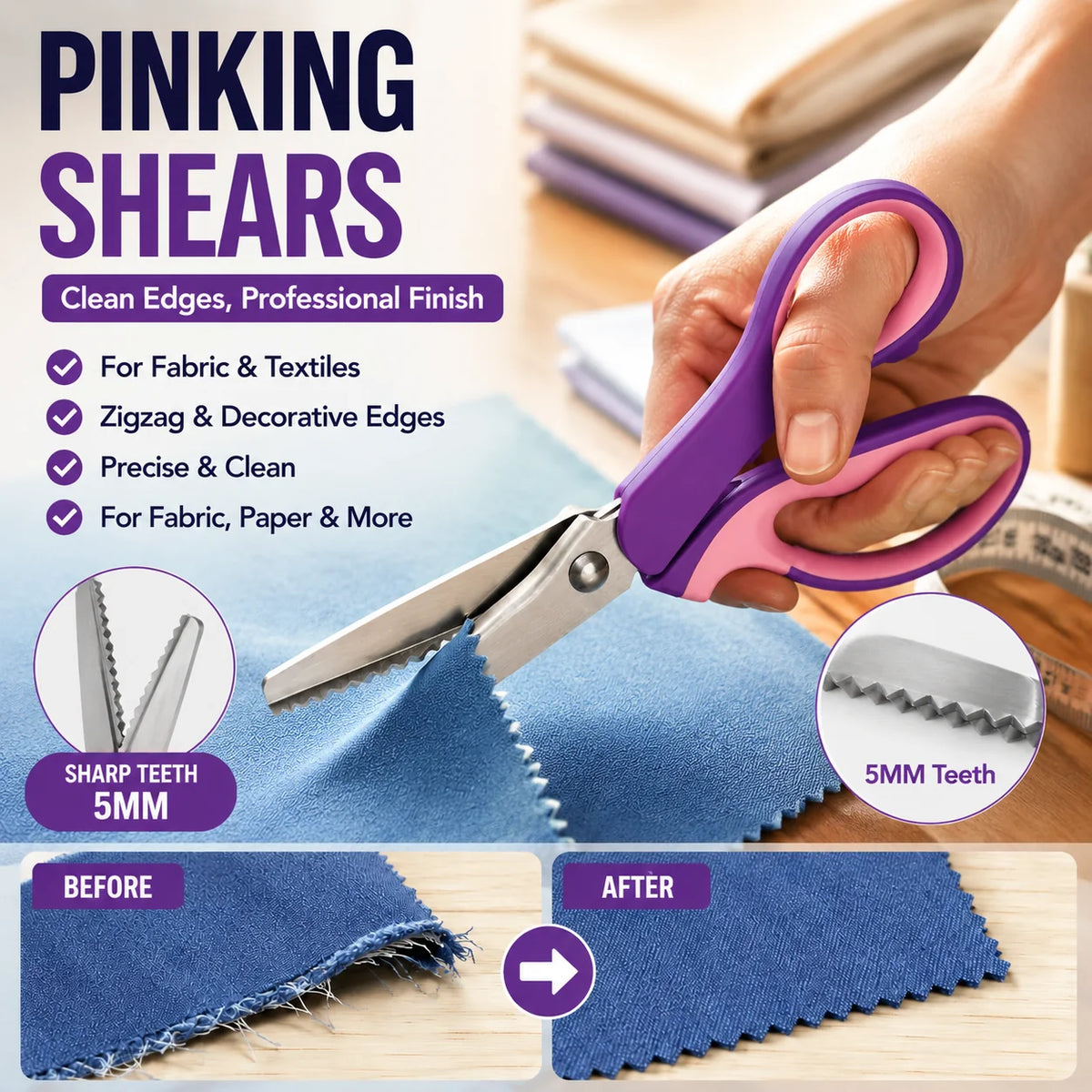 CraftSnip – Multipurpose Pinking Scissors