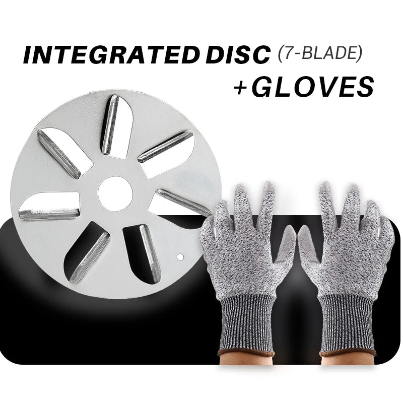 FarmEdge – Professional Pig Hair Removal Scraper Disc